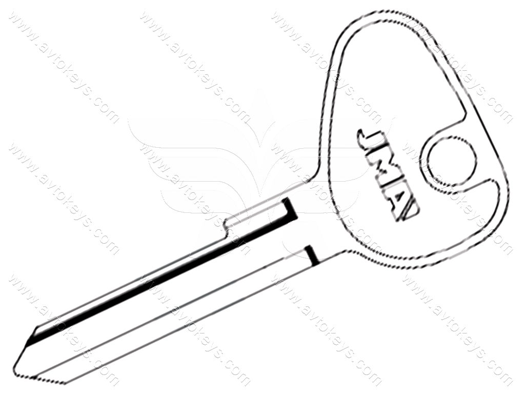 Заготовка ключа VO-R JMA