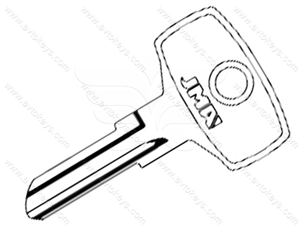 Заготовка ключа VOL-1 JMA