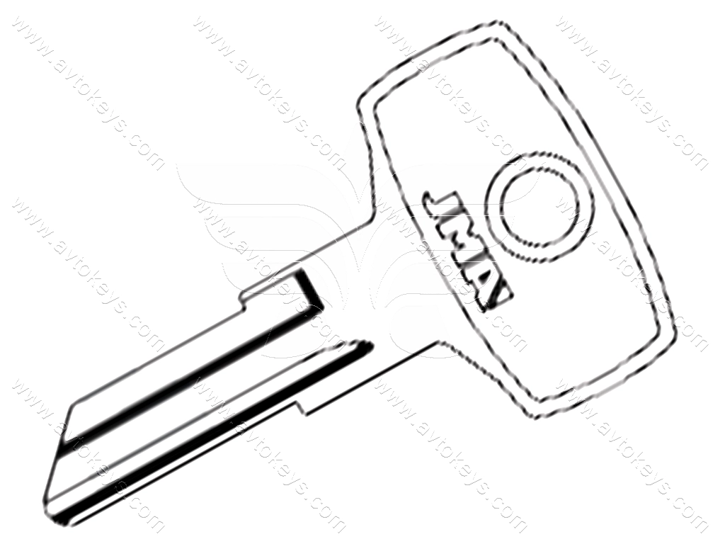 Заготовка ключа VOL-2 JMA