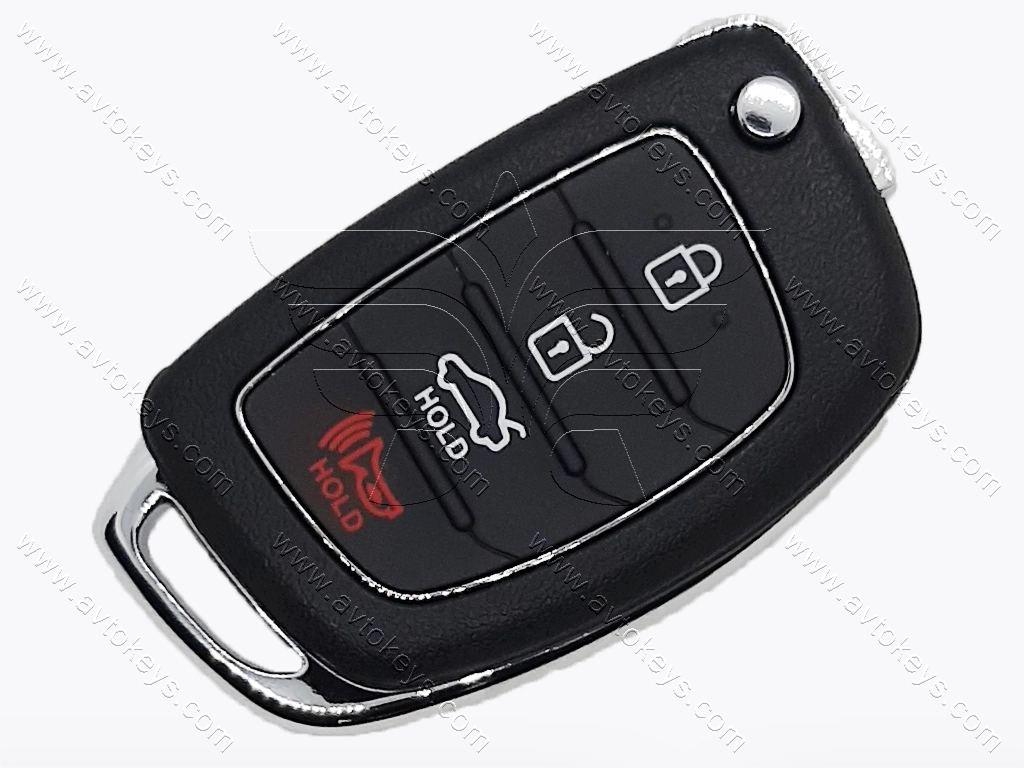 Викидний ключ Hyundai Sonata, 433 Mhz, OKA-860T/ NO33, 3+1 кнопки, OEM