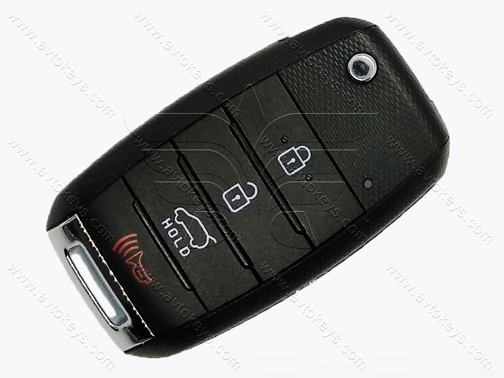 Викидний ключ Kia Sorento 16-20, 433 Mhz, OSLOKA-910T (UM), 3+1 кнопки, лезо HYN17R