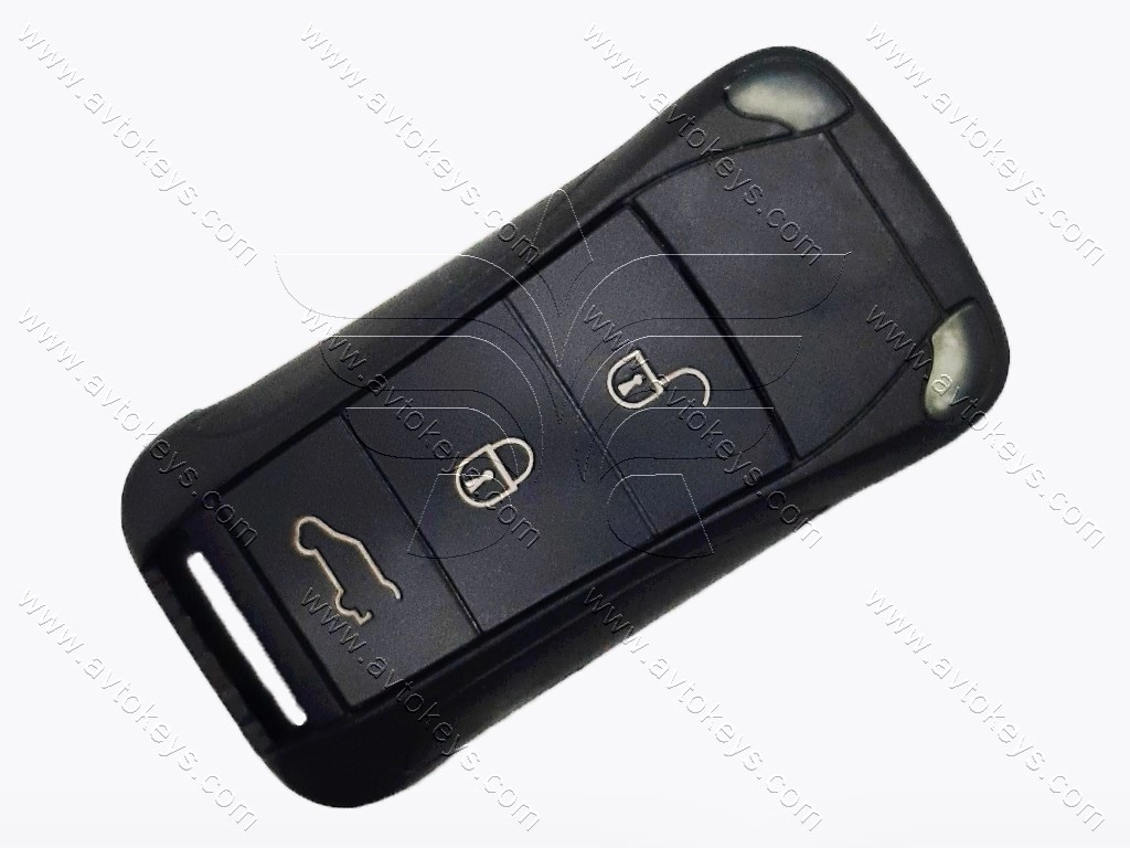Викидний ключ Porsche Cayenne, 433 Mhz, KR55WK45022, PCF7946A/ Hitag 2/ ID46, 3 кнопки — изображение 3