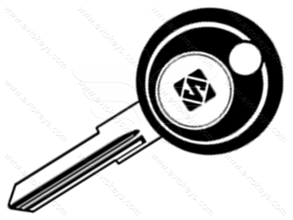 Заготовка ключа WT7AP Silca