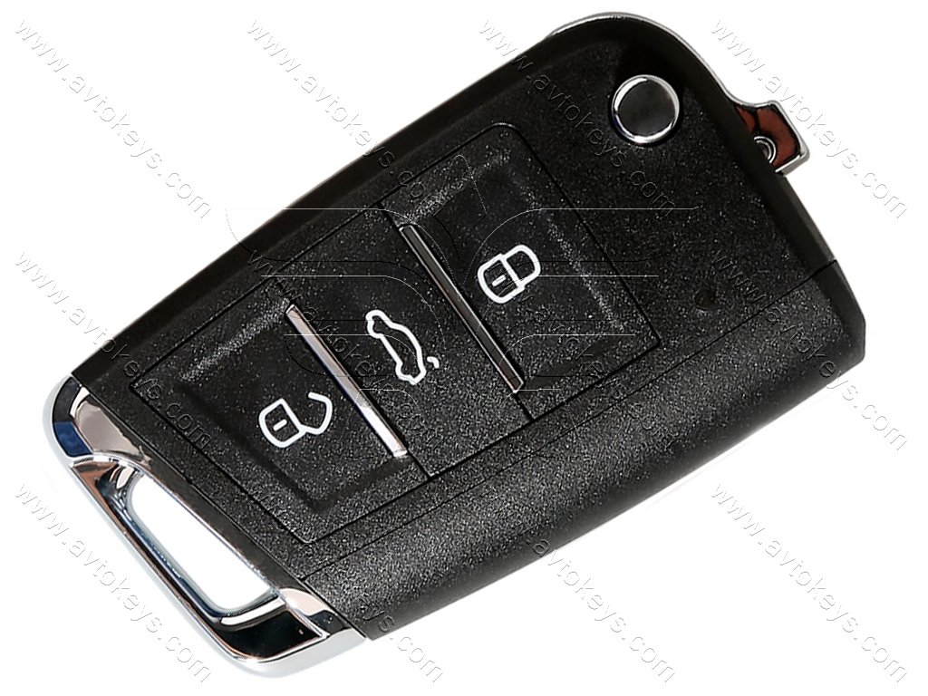 Універсальний смарт ключ VVDI MQB Style, XSMQB1EN для програматора Xhorse