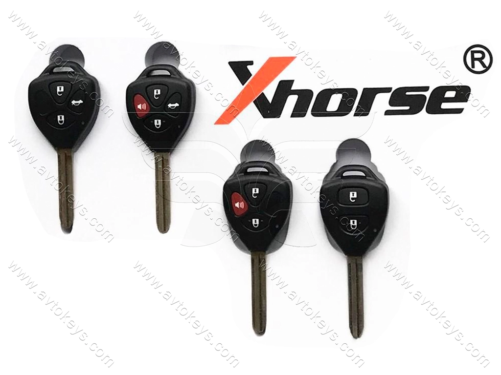Універсальний ключ TOY.T Style, XKTO04EN для програматора Key Tool, Xhorse - Зображення 2