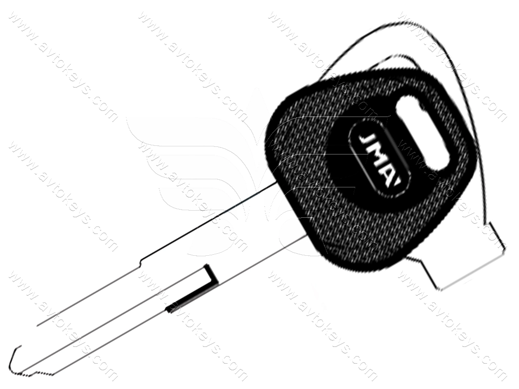 Заготовка ключа YAMA-33P1 JMA