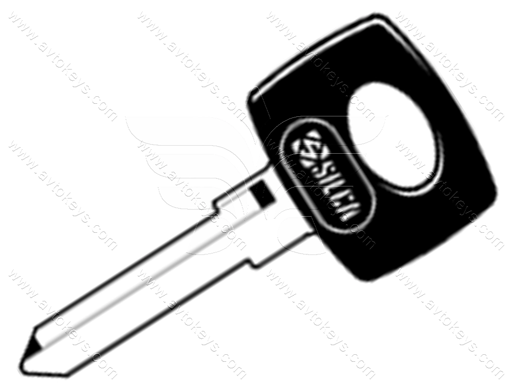 Заготовка ключа YM15P Silca