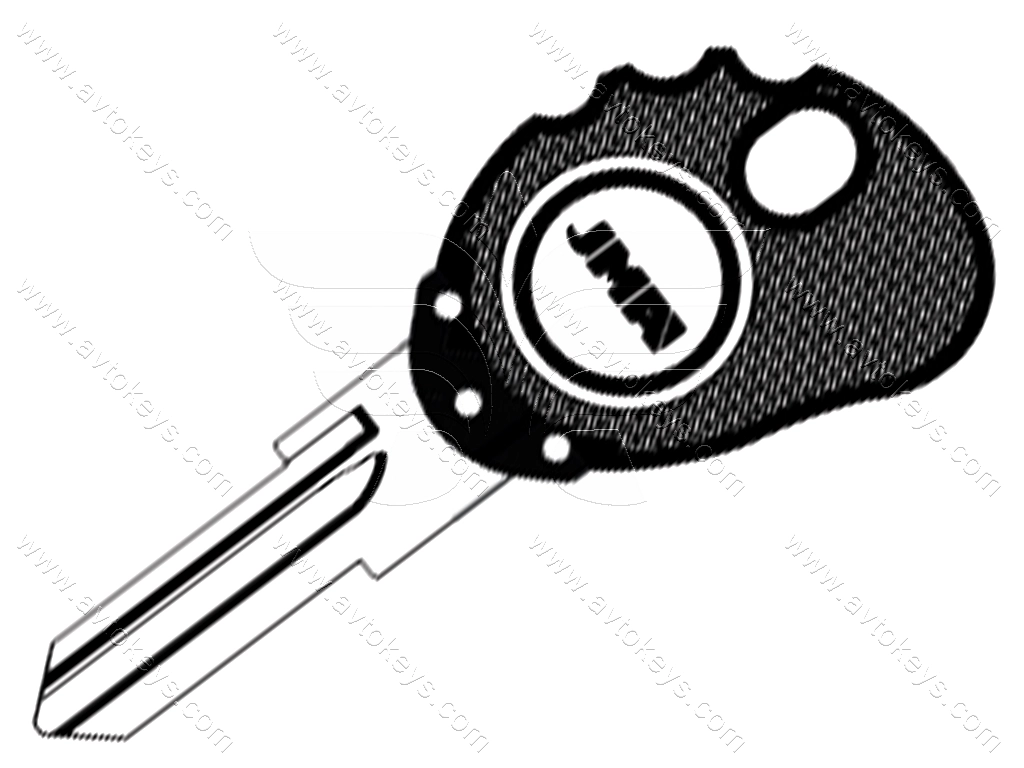 Заготовка ключа ZA-9P JMA