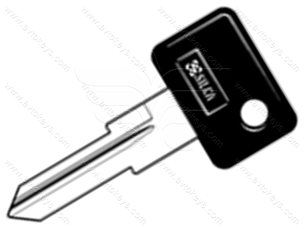 Заготовка ключа ZD16RP Silca