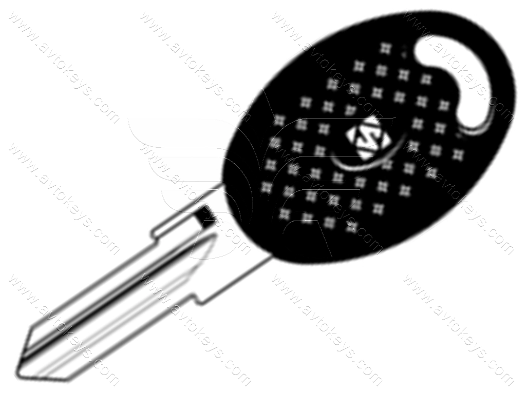 Заготовка ключа ZD23RBP Silca