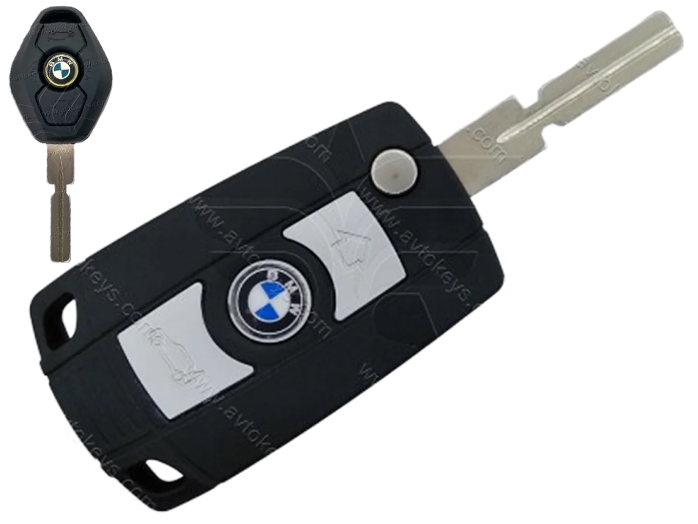 Корпуси викидних ключів BMW