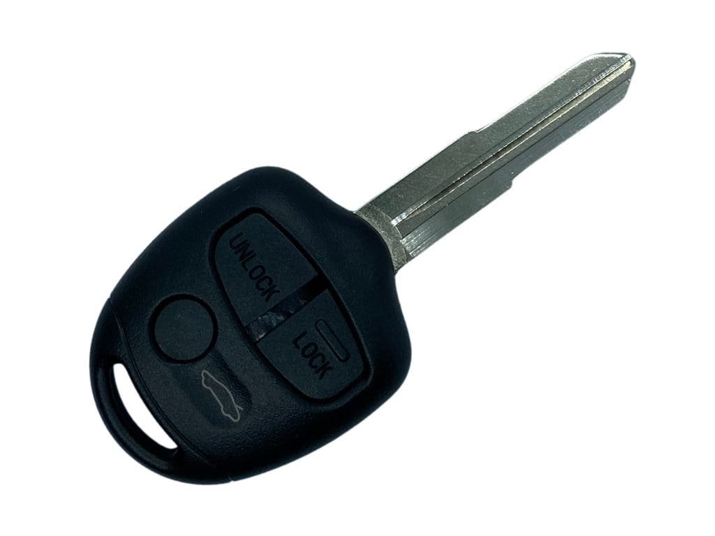 Корпус ключа Mitsubishi Lancer, Outlander та інші, 3 кнопки, лезо MIT11R, без логотипа