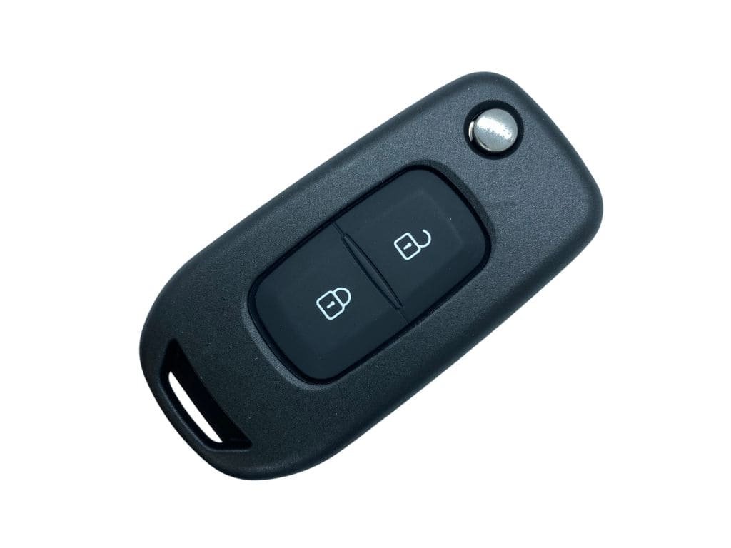 Корпус вbкидного ключа Renault 2012+, 2 кнопки, VAC102, без кріплення під батарейку